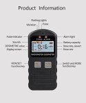 High Sensitivity Geiger Counter with Dosage Alarm