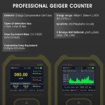 Sensitive Geiger Counter with Alarm and Real-Time Display