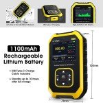 Sensitive Geiger Counter with Alarm and Real-Time Display