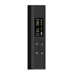 Surakey Digital Geiger Counter Portable Nuclear Radiation Detector Dosimeter Alpha Beta Gamma X-Ray Detection Professional High Accuracy Radioactive Detector (Black)