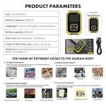 Portable Geiger Counter with Alarm and LCD Display