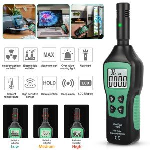 LCD Radiation Dosimeter EMF Geiger Counter Tester