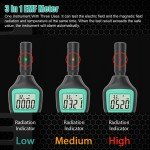 LCD Radiation Dosimeter EMF Geiger Counter Tester
