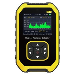 Compact Geiger Counter for Nuclear Radiation Detection