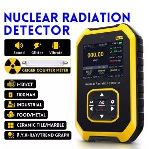 Portable Geiger Counter for Nuclear Radiation Detection