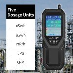 Portable Geiger Counter with Smart Alarm