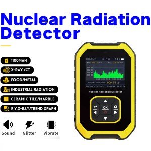Portable Geiger Counter for Nuclear Radiation Detection