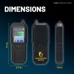 Portable Geiger Counter with Rechargeable Battery and LCD
