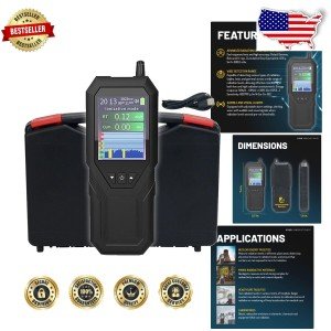 Portable Geiger Counter with Alarms and LCD Display
