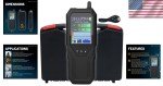 Portable Geiger Counter with Alarms and LCD Display