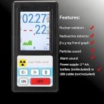 BR6 Portable Geiger Counter with Dosage Alarm