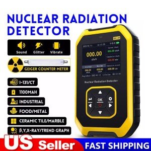 Compact Geiger Counter for Nuclear Radiation Detection