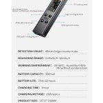 Portable High Sensitivity Geiger Counter Dosimeter