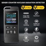 Portable Geiger Counter - Radiation Detector with Display