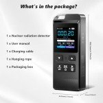 Portable Geiger Counter - Radiation Detector with Display
