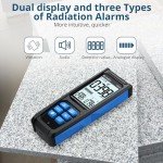 ALLmeter Rechargeable Geiger Counter with Triple Alarms