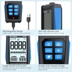 ALLmeter Rechargeable Geiger Counter with Triple Alarms