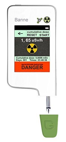Portable Touch-Screen Food Radiation Detector Geiger Counter