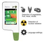 Portable Touch-Screen Food Radiation Detector Geiger Counter