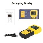 Rechargeable Geiger Counter with LCD Display and Alarms