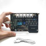 VISLONE Portable DIY Geiger Counter Kit with OLED Display