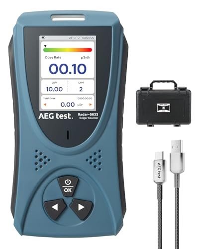 Portable Geiger Counter Radar-5633 for Radiation Detection