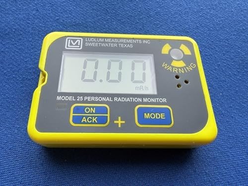 Ludlum Model 25 Personal Radiation Monitor Geiger Counter