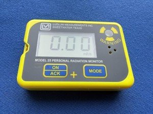 Ludlum Model 25 Personal Radiation Monitor Geiger Counter
