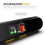 Rechargeable 4-in-1 EMF Detector with Dosimeter