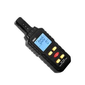 Black Geiger Counter and EMF Radiation Detector