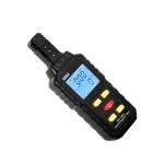 Black Geiger Counter and EMF Radiation Detector