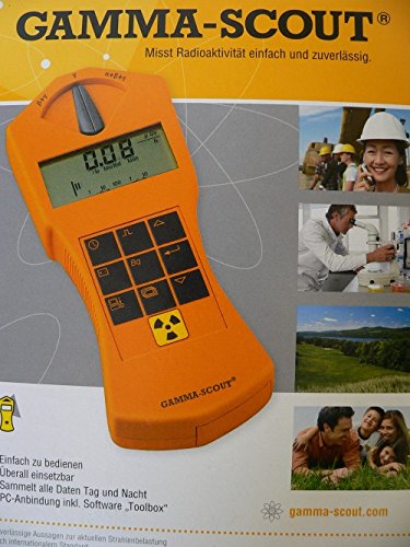 Handheld Radiation Detector - Geiger Counter Gamma-Scout