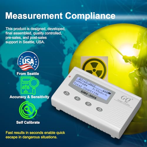 GQ GMC-300S Digital Radiation Detector Geiger Counter