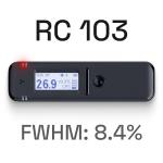 Advanced Geiger Counter Radiation Detector with Scintillation Crystal
