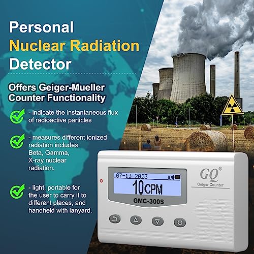 GQ GMC 300S Portable Nuclear Radiation Detector