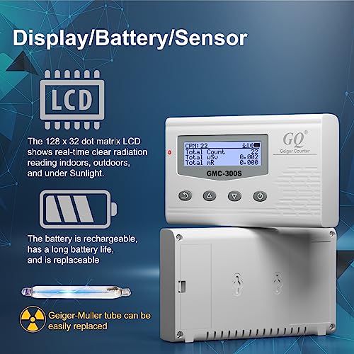 GQ GMC 300S Portable Nuclear Radiation Detector