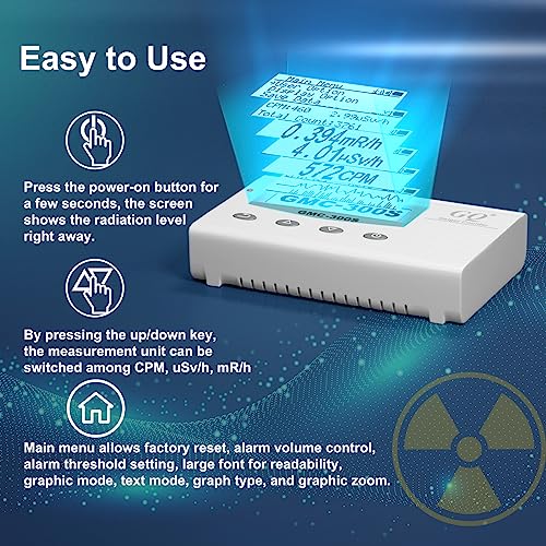 GQ GMC 300S Portable Nuclear Radiation Detector