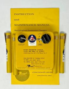 CDV-750 Model 5 Charger with 4 Dosimeters