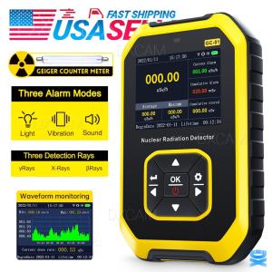 Portable Geiger Counter with LCD Display