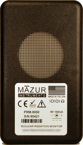 Mazur Instruments PRM-9000 Radiation Contamination Detector, 0.001-125 mR/hr