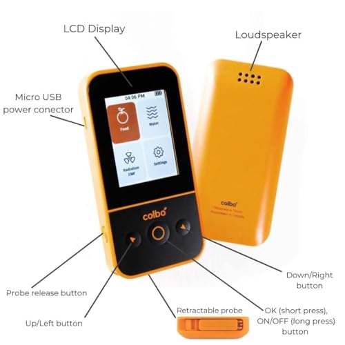 Colbo SafeCheck: 4-in-1 Geiger Counter for Food and Water