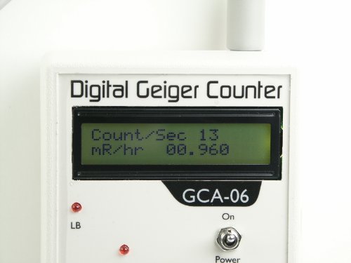 Digital Professional Geiger Counter - Model # GCA-06W