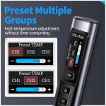 FNIRSI HS-02A 100W Portable Soldering Iron Kit