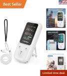 Compact Rechargeable Geiger Counter for Radiation Detection