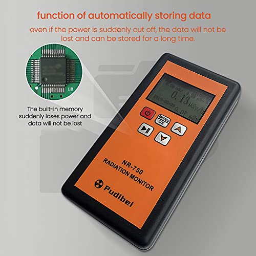 Kavolet NR-850 Handheld Geiger Counter: Triple Alarm