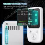 Compact Rechargeable Geiger Counter for Radiation Detection