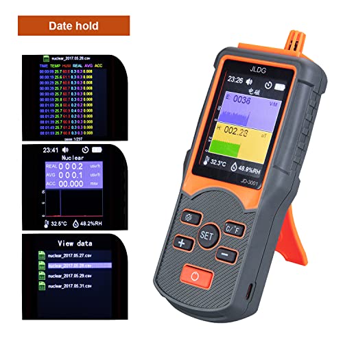 Portable Handheld Geiger Counter with Backlight LCD Display
