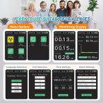 Compact Rechargeable Geiger Counter for Radiation Detection