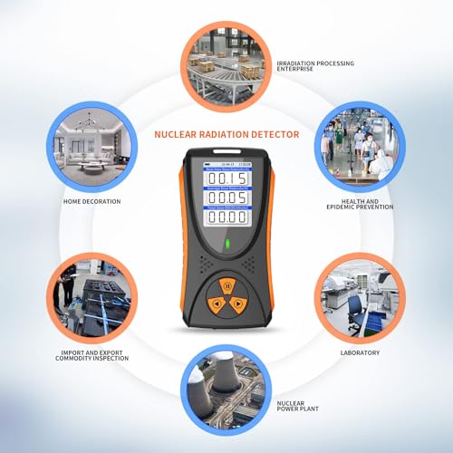Portable Geiger Counter with LCD Display