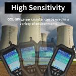 Portable Geiger Counter with LCD Display